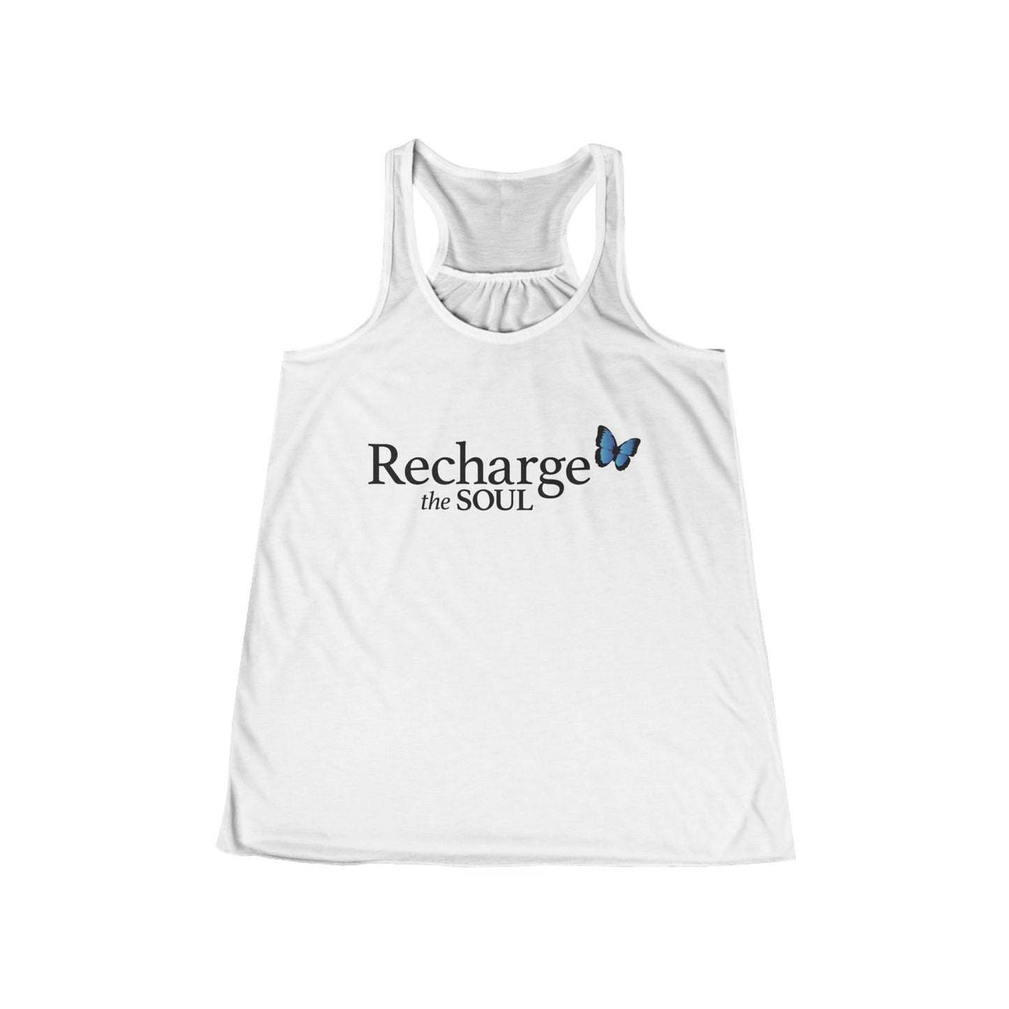 Recharge the Soul Women's Flowy Racerback Tank
